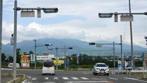 東信の山々が見えてきた