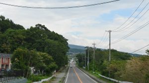 国道から離れてここは浅間サンライン