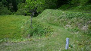 街道沿いには道に迷わないように標識があります。