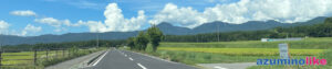 2025/8/23【原村から茅野市へ】八ヶ岳エコーラインの高原から見る蓼科山